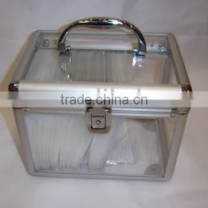 2014 Aluminum Acryl Case ,transparence CD Case ,gift Case With Size 320*190*200MM thumbnail-1