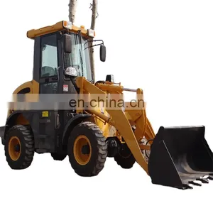 Weifang ZL12F Mini Wheel Loader/ 1.2 Ton Loader Prices Compact Articulated Small Loader With Hydraulic Convertor for Sale thumbnail-2