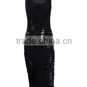 Sexy Fashion Dress Woman Casual Dress Slim Waist Evening Dress thumbnail-3