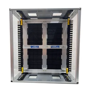 Aluminum Magazine Rack Full Metal Gear Belt Esd Smt Pcb Racks 460*400*563mm thumbnail-4