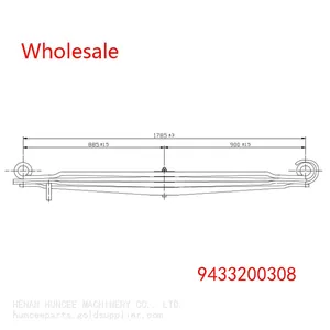 9433200308 For MERCEDES ACTROS Rear Leaf Spring Wholesale thumbnail-1