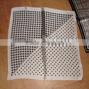 Digital Print Custom Design Square Pure Silk Scarf 90*90 thumbnail-5
