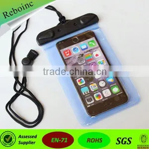 Waterproof Phone Bag China Wholesale Fashion Glitter Sparkling Stars Quicksand Green Pink thumbnail-1