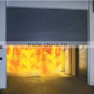 Guangzhou Fire Rated Rolling Doors, Fire Rated Steel Doors, Residential Fire Door thumbnail-1