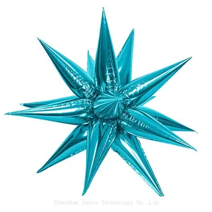 Custom Multi-Color Exploding Star Balloons - Foil for Events & Party Decor, Wholesale thumbnail-3