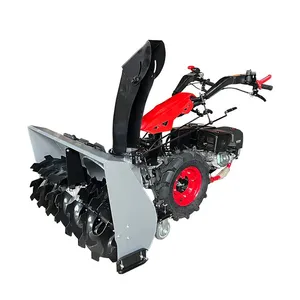 Small Self-propelled Road Snow Plow Urban Road Gasoline Snow Plow Municipal Sanitation Walking Snow Plow thumbnail-2