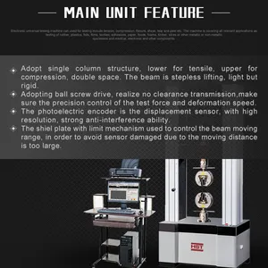 50KN Computer Control Electronic Universal Testing Machine Factory Price HST WDW-50E 50KN Double Columns Class 0.5 thumbnail-3