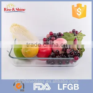 New Design Wholesale Manufacture Round Crystal Pyrex Glass Pizza Plate thumbnail-1