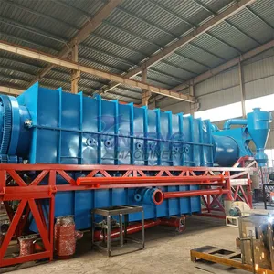 Eco Friendly Palm Leaf Chicken Manure Corn Waste Carbonization Furnace EPC thumbnail-3
