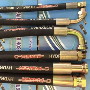 High-pressure Oil Pipe Assembly With Metric and Imperial Joints, Hydraulic Pipelines for Mechanical Equipment thumbnail-2