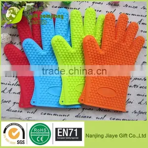 High Quality Custom Silicon BBQ Glove With Dot thumbnail-2