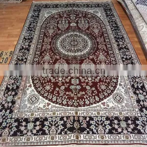 6X9ft Fashion Good Modern Design Flower Shape Cotton Floor Carpets thumbnail-1