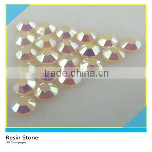 Flat Back Resin Stone AB Clear Round Ss20 5mm 100 Gross 14400 Pcs thumbnail-2