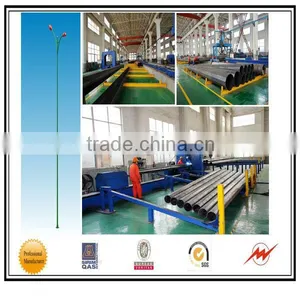 Street Lighting High Mast Column Round Steel Column Garden Columns thumbnail-1
