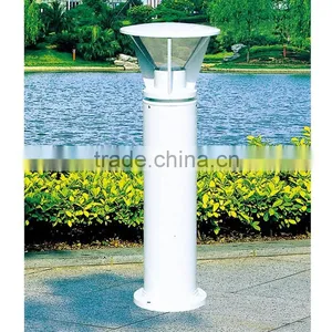 All in One Latest Design Outdoor Solar Garden Lighting Pole Light With Controller thumbnail-2