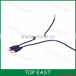 DC Power Cable 5.5/2.1mm Male and Female With Wire Solder thumbnail-3