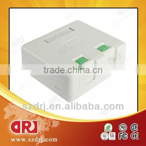 Cat5e Double Ports Surface Mount Box thumbnail-1