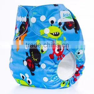 AnAnbaby Cloth Diaper Breathable Baby Printing Cloth Diapers thumbnail-2