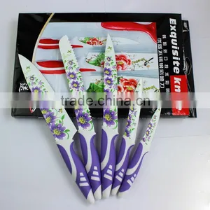 Fashion Coating Kitchen Knife Set thumbnail-1