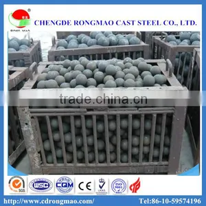 High Hardness and Impact Toughness Low Chrome 100mm Grinding Steel Ball thumbnail-3