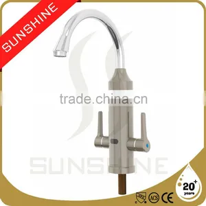 S4X3GOLDEN Double Handle Fast Hot Water Electrical Water Faucet thumbnail-1