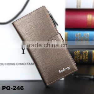 Quality Goods Baellerry Fine Leather Men Long Zip Wallet thumbnail-1
