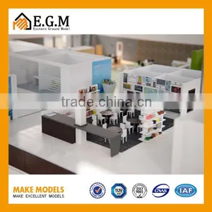 Internal View Model of Micromarket-1:100 Scale thumbnail-3