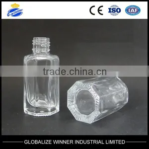 3ml Clear Polygon Glass Bottles Anise Bottle Used for Perfume thumbnail-2