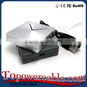 Good Portable Fashional Square Shape Multiple Usb 2.0 Hubs With 4 Port thumbnail-1