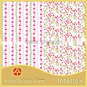 Nylon Spandex Printed Swimwear Fabric /Flower Design Printing Fabric for Underwear and Intimate Clothes thumbnail-2