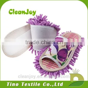 Popular&duarble Polyester Chenille Slippers for Household Cleaning thumbnail-1