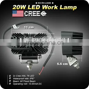GoldRunhui RH-L0458 New Design!! 20w 1700lm 6000k Led Work Lamp thumbnail-1