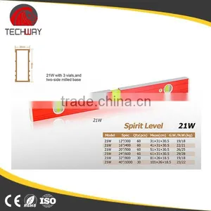 3 Vials Aluminum Spirit Level thumbnail-1