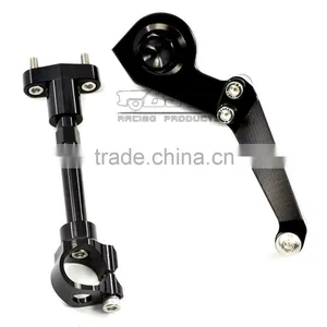 BJ-SDA-001 High Quality CNC Aluminum Motorcycle Adjustable Steering Damper Mounting Kits for Yamaha YZF R3 2015 thumbnail-5