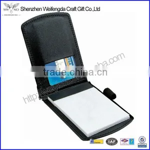 Fashion High Quality PU Leather Mini Notepad Holder thumbnail-1