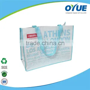 Wholesale Eco Recycled Reuse pp Woven Shopping Bag thumbnail-4