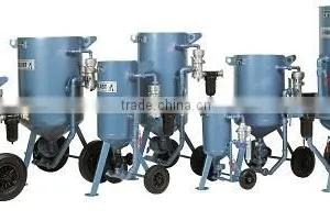 Automatic Sand Peening Room With Protable Sand Blasting Tank thumbnail-1