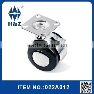 Flat Plate Caster With Brake thumbnail-1