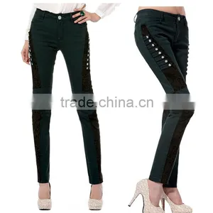 Ladies Stretch Fashion Skinny Jean for 2013 (DS130002) thumbnail-1