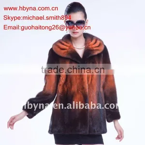 Dyed Fashion Fur Coats for Women thumbnail-1