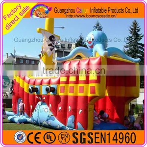 CE Certificate Inflatable Priate Ship, Inflatable Playground thumbnail-3
