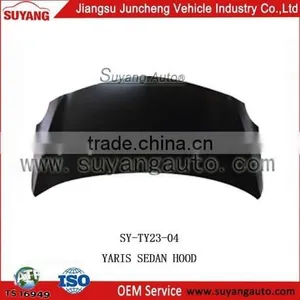 High Quality Car Engine Hood for Toyota Yaris 4D Sedan Auto Body Parts thumbnail-1