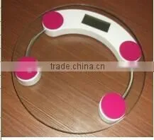 Glass Bathroom Weighing Scales With Many Color thumbnail-1