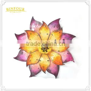 Home Decor Metal Wall Decor 3D Flower Wall Art Handicraft thumbnail-1