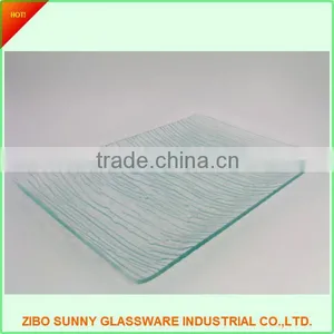 The Tempered Clear Glass Plate &glass Tray thumbnail-2