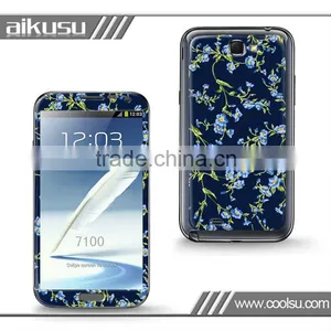 Pretty Flower Design!! Sticker for Smartphone for Samsung Note 2 thumbnail-1