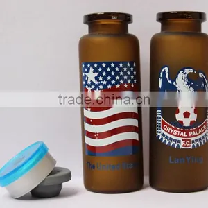 Customized Amber Moulded Glass Vial Tubular Vial thumbnail-1