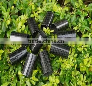23*20*1000 3K Carbon Fiber Round Tube Pipe/Carbon Fibre Tube, Roll Wrapped Carbon Tube thumbnail-4