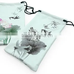 Custom Double Drawstring Sunglass Pouches thumbnail-3