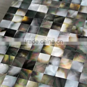 Blacklip Mother of Pearl Mosaic, Seamless on Mehs,bathroom Wall Tile thumbnail-2